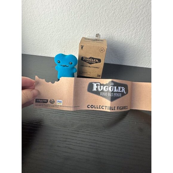 NEW Fuggler Gaptooth Mcgoo Blue Collectible Figurine Catch Me Rare - Picture 2 of 3